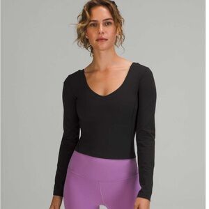 Lululemon black long sleeve align 8